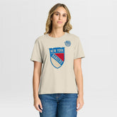 New York Rangers Fanatics Women's 2026 NHL Winter Classic T-Shirt - Cream - NHL 2001759298