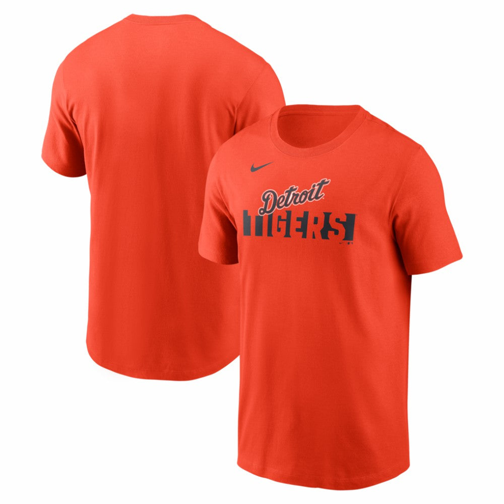 Detroit Tigers Nike Alternate T-Shirt - Orange - Nike Discount