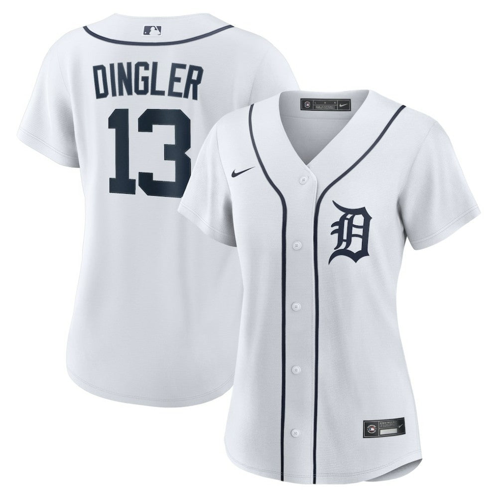 Dillon Dingler Detroit Tigers Nike Women's Home Replica Jersey - White - Nike Discount