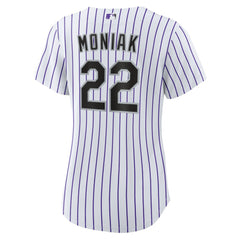 Mickey Moniak Colorado Rockies Nike Women's Home Replica Jersey - White - Nike Discount