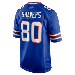 Nike Tyrell Shavers Buffalo Bills Team Game Jersey Royal