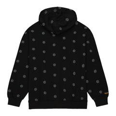 Mitchell & Ness Pittsburgh Steelers Allover Print Fleece Pullover Hoodie Black