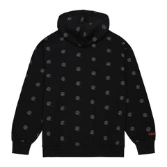 Mitchell & Ness Cincinnati Bengals Allover Print Fleece Pullover Hoodie Black