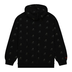 Mitchell & Ness Cleveland Browns Allover Print Fleece Pullover Hoodie Black