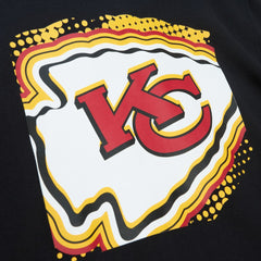 Mitchell & Ness Kansas City Chiefs Gridiron Classics Big Face 7.0 Pullover Hoodie Black