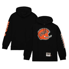 Mitchell & Ness Cincinnati Bengals Gridiron Classics Big Face 7.0 Pullover Hoodie Black