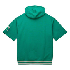 Mitchell & Ness Philadelphia Eagles Pre-Game Short Sleeve Pullover Hoodie Kelly Green