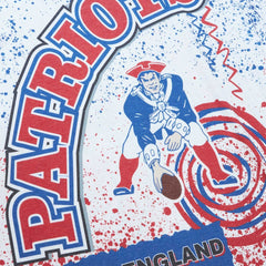 Mitchell & Ness New England Patriots Team Burst Sublimated T-Shirt White