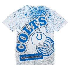 Mitchell & Ness Indianapolis Colts Team Burst Sublimated T-Shirt White