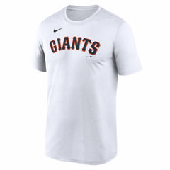 San Francisco Giants Nike New Legend Wordmark Dri-FIT T-Shirt - White - Nike Discount