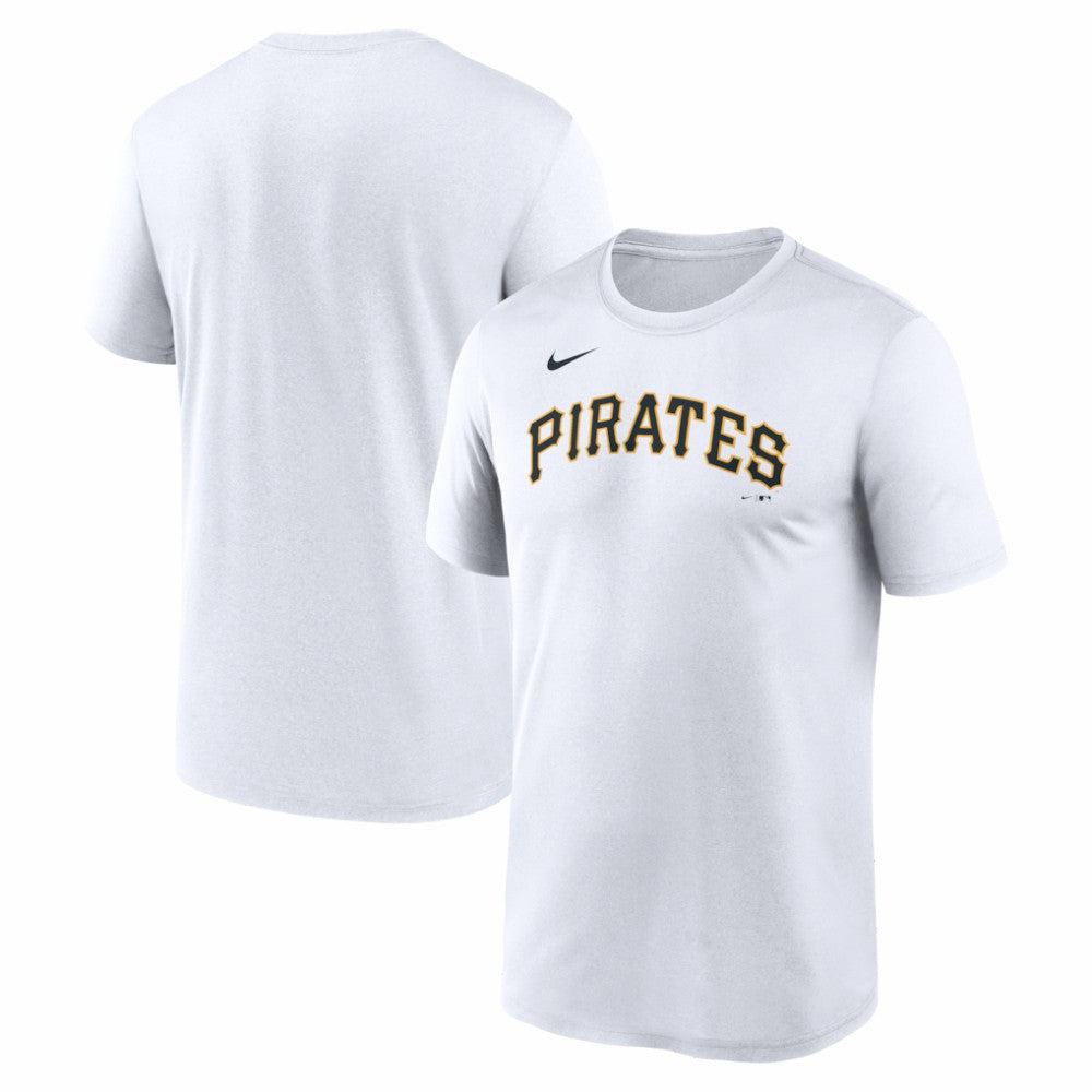Pittsburgh Pirates Nike New Legend Wordmark Dri-FIT T-Shirt - White - Nike on Sale