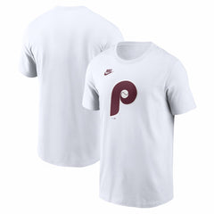 Philadelphia Phillies Nike Cooperstown Collection Logo T-Shirt - White - Nike Discount