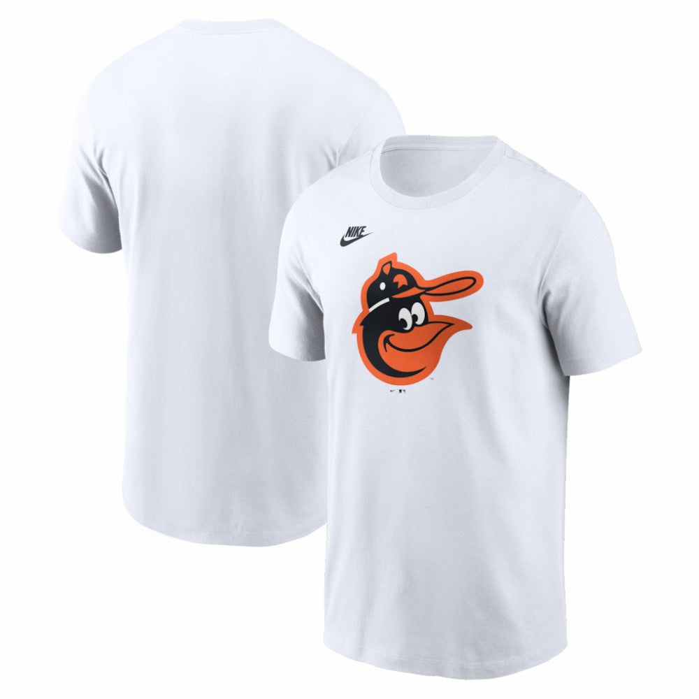 Baltimore Orioles Nike Cooperstown Collection Logo T-Shirt - White - Nike on Sale