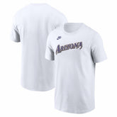 Arizona Diamondbacks Nike Cooperstown Collection Wordmark T-Shirt - White - Nike on Sale