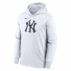 New York Yankees Nike Logo Club Hoodie - White - Nike on Sale