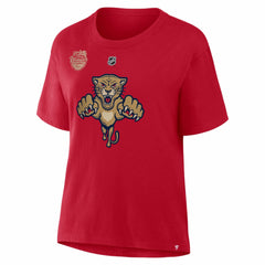 Brad Marchand Florida Panthers Fanatics Women's 2026 NHL Winter Classic Authentic Stack Name & Number T-Shirt - Red - NHL 2001783618