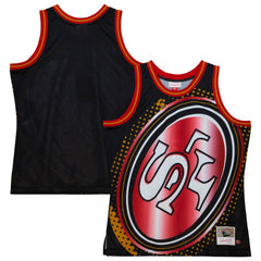 Mitchell & Ness San Francisco 49ers Big Face 7.0 Fashion Tank Top Black