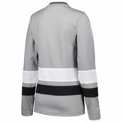 Mitchell & Ness Las Vegas Raiders Women's Big Face 7.0 Long Sleeve Jersey T-Shirt Silver