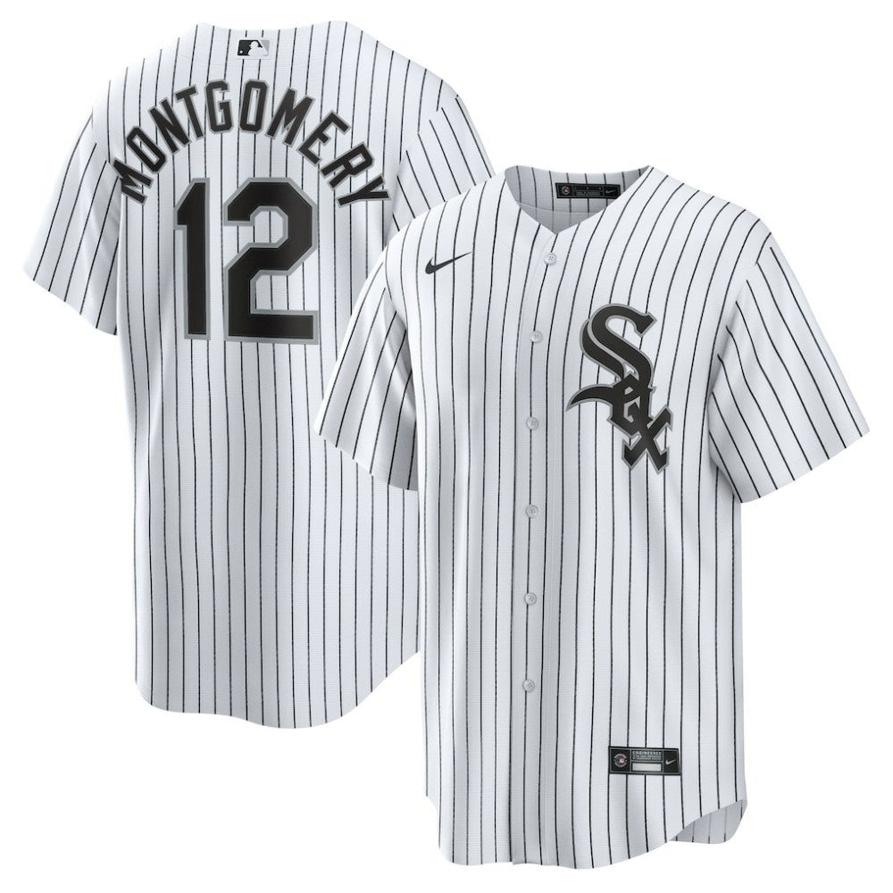 Colson Montgomery Chicago White Sox Nike Home Replica Jersey - White - Nike Lifestyle