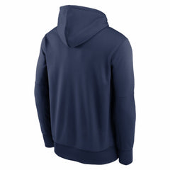 Toronto Blue Jays Nike Primary Wordmark Therma Hoodie - Navy - Nike on Sale