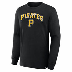 Pittsburgh Pirates Fanatics Lock-Up Legacy Long Sleeve T-Shirt - Black - Fanatics on Sale