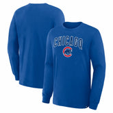 Chicago Cubs Fanatics Lock-Up Legacy Long Sleeve T-Shirt - Royal - Fanatics Lifestyle