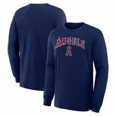 Los Angeles Angels Fanatics Lock-Up Legacy Long Sleeve T-Shirt - Navy - Fanatics Online