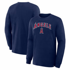 Los Angeles Angels Fanatics Lock-Up Legacy Long Sleeve T-Shirt - Navy - Fanatics Online