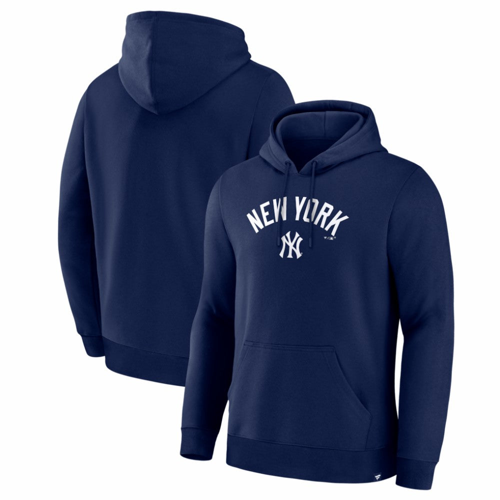 New York Yankees Fanatics Lock-Up Legacy Hoodie - Navy - Fanatics Online