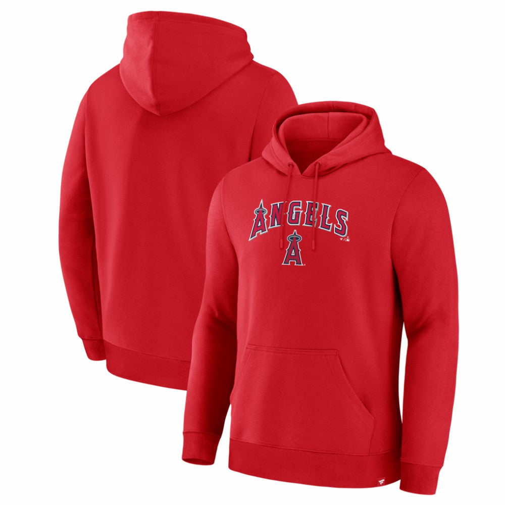 Los Angeles Angels Fanatics Lock-Up Legacy Hoodie - Red - Fanatics on Sale
