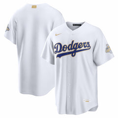 Los Angeles Dodgers Nike 2026 Gold Collection Stadium Jersey - White - Nike Online