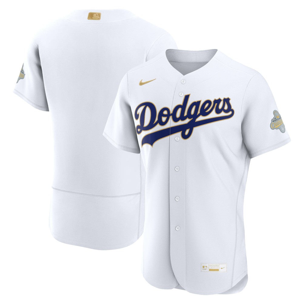 Los Angeles Dodgers Nike 2026 Gold Collection Authentic Jersey - White - Nike Online
