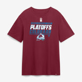 Colorado Avalanche Fanatics 2026 Stanley Cup Playoffs T-Shirt - Garnet - NHL 2001794471