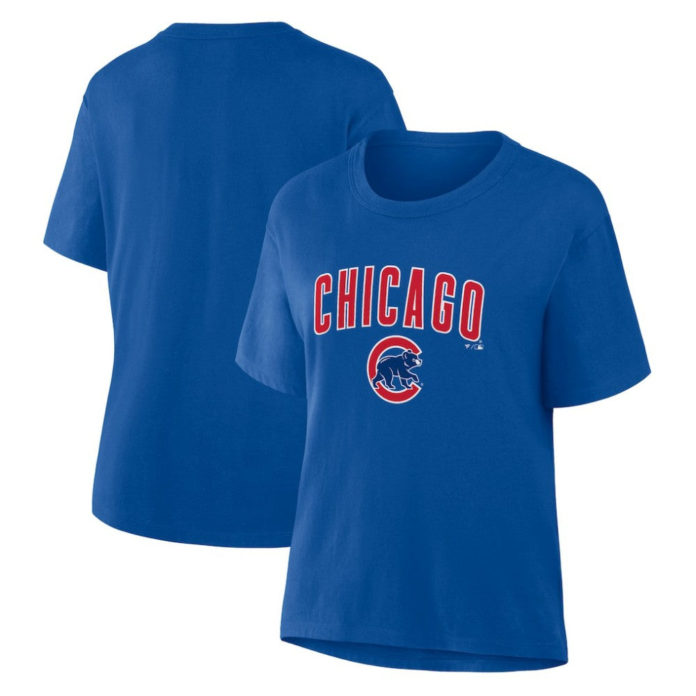 Chicago Cubs Fanatics Women's Lockup Legacy T-Shirt - Royal - Fanatics Sale