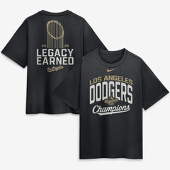 Los Angeles Dodgers Nike 2026 Gold Collection Legacy Earned T-Shirt - Black - Nike Sale
