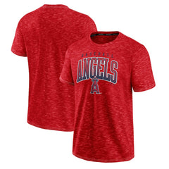 Los Angeles Angels Fanatics Leadoff T-Shirt - Red - Fanatics on Sale