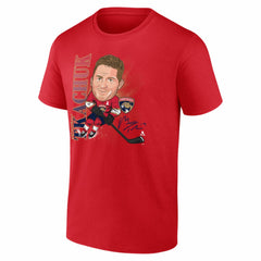 Matthew Tkachuk Florida Panthers Fanatics Caricature Player T-Shirt - Red - NHL 2001824644