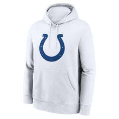 Nike Daniel Jones Indianapolis Colts Player Name & Number Fleece Hoodie White