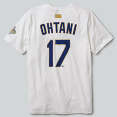 Shohei Ohtani Los Angeles Dodgers Nike 2026 Gold Collection Name & Number T-Shirt - White - Nike Online