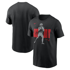 Nike Drake Maye New England Patriots Just Do It T-Shirt Black