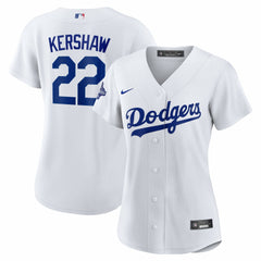 Clayton Kershaw Los Angeles Dodgers Nike Women's Home 2025 World Series Champions Replica Jersey - White - Nike Online