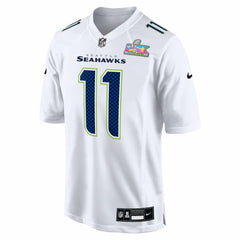 Nike Jaxon Smith-Njigba Seattle Seahawks Super Bowl LX Patch Tundra Fashion Game Jersey White