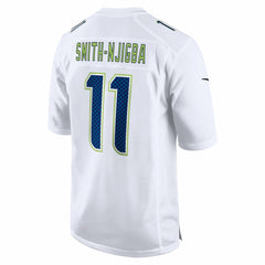 Nike Jaxon Smith-Njigba Seattle Seahawks Super Bowl LX Patch Tundra Fashion Game Jersey White