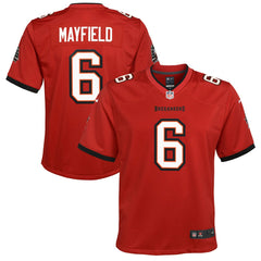Nike Baker Mayfield Tampa Bay Buccaneers Youth Game Jersey Red