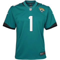 Nike Travis Etienne Jacksonville Jaguars Youth Game Jersey Teal
