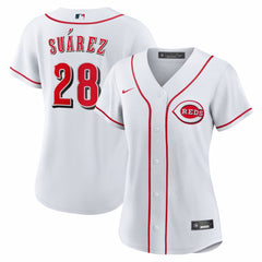 Eugenio Suárez Cincinnati Reds Nike Women's Home Replica Jersey - White - Nike Sale