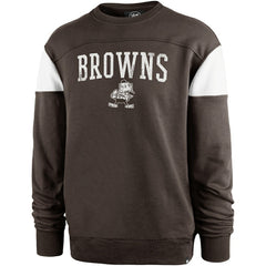 47 brand Cleveland Browns '47 Groundbreaker Onset Pullover Sweatshirt Brown