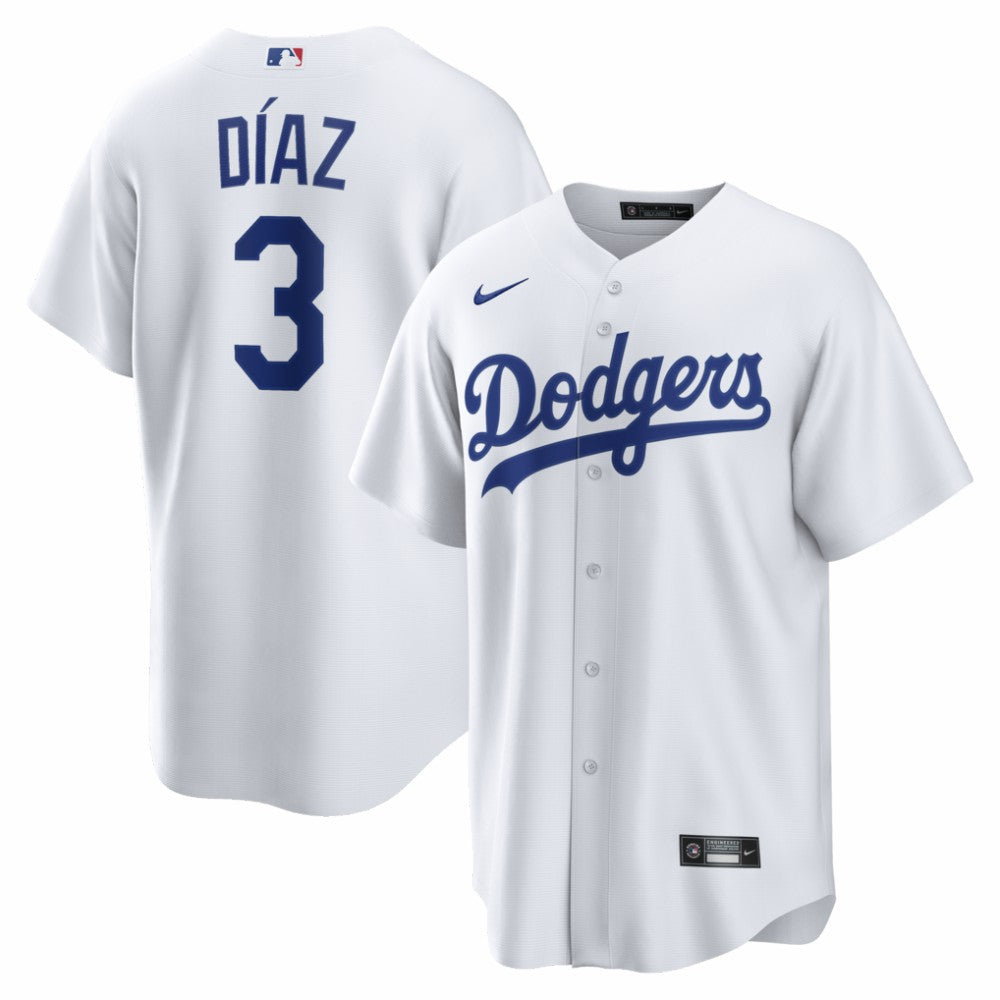 Edwin Díaz Los Angeles Dodgers Nike Home Replica Jersey - White - Nike Online