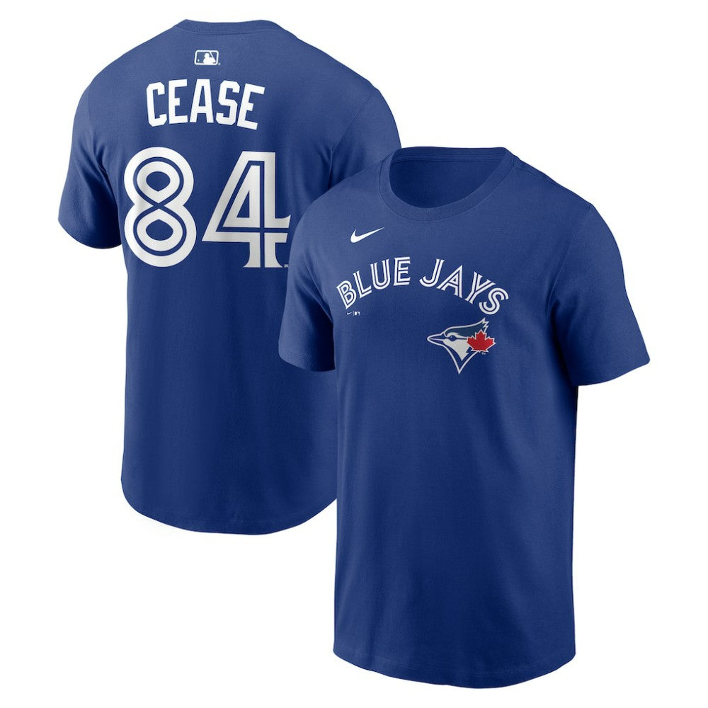 Dylan Cease Toronto Blue Jays Nike Home Name & Number T-Shirt - Royal - Nike on Sale
