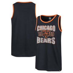 47 brand Chicago Bears '47 Upload Franklin Tank Top Navy